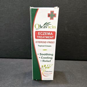 Oleavicin Eczema & Psoriasis Treatment Steroid Free 4 fl oz Exp: 09-2026